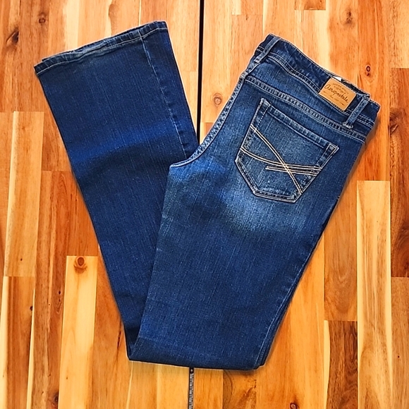 Womens Aeropostale Streatch Bootcut Jeans - Size 9/10 Long - Picture 1 of 7